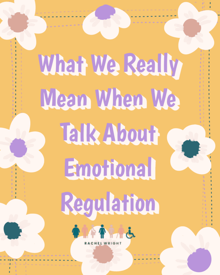 What We Really Mean When We Talk About Emotional Regulation