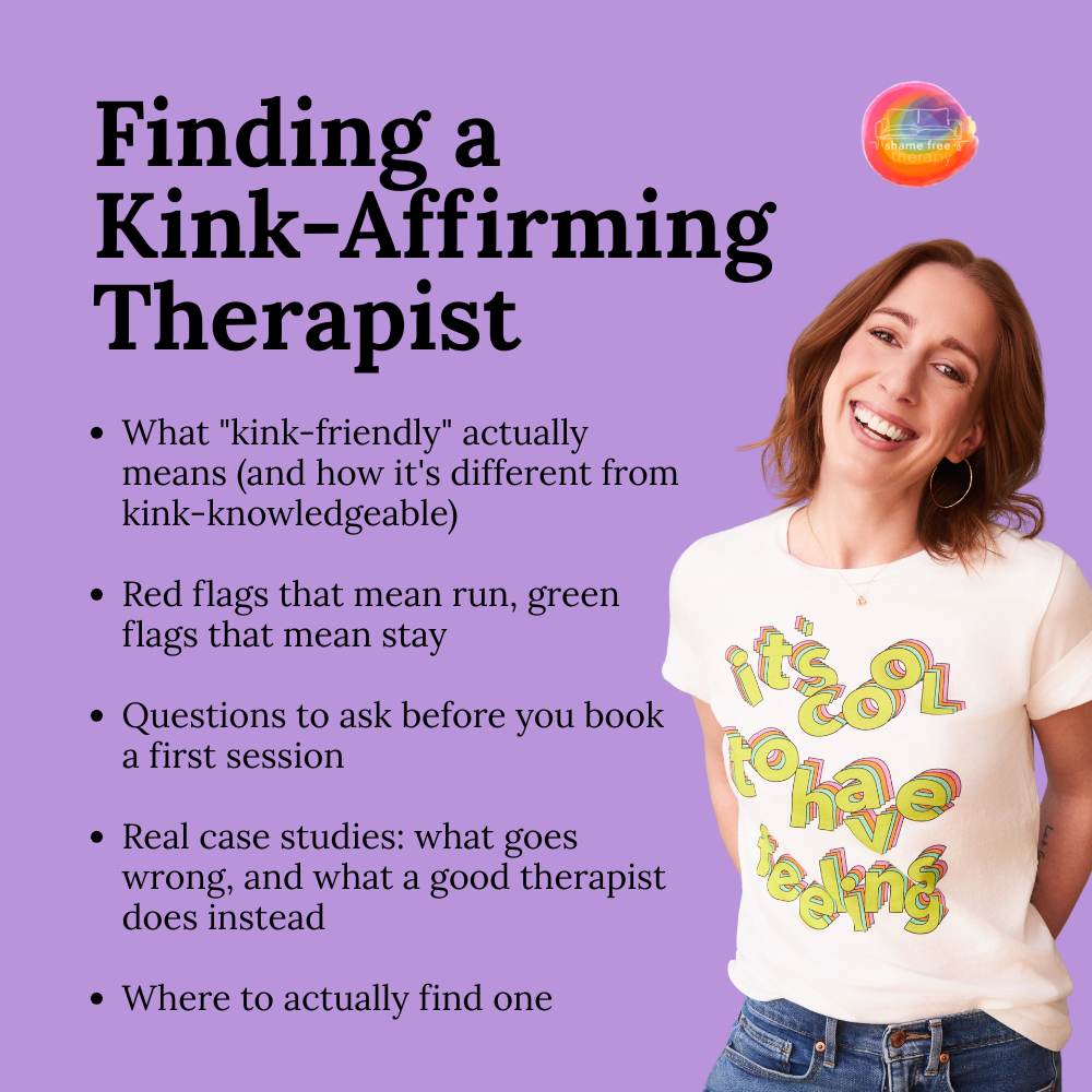 Finding a Kink-Affirming Therapist workshop cover
